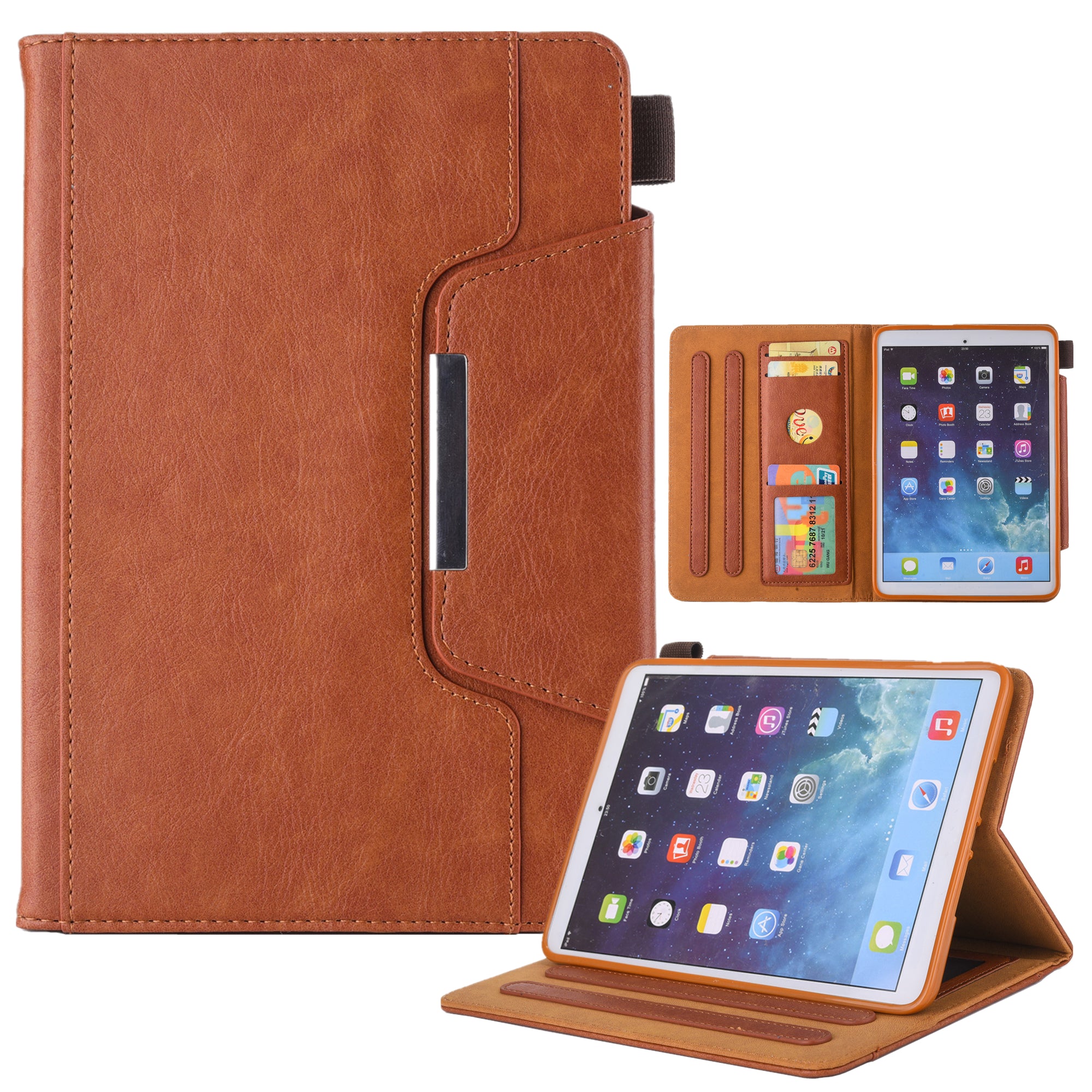 Smart Leather Cover Case For iPad 5/6/7/8/9/10th Gen Mini Air Pro 11 10.5" 12.9"