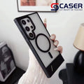For Samsung Galaxy S26 S25 Ultra + MagSafe Case Stand Magnetic Shockproof Cover