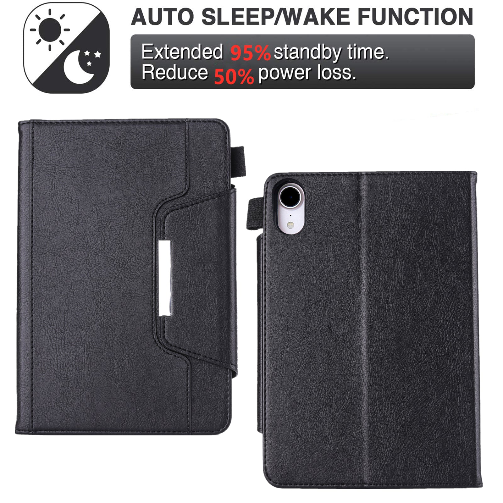 Smart Leather Cover Case For iPad 5/6/7/8/9/10th Gen Mini Air Pro 11 10.5" 12.9"