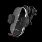 Automatic Clamping 15W Wireless Car Fast Charger Mount Air Vent Phone Holder