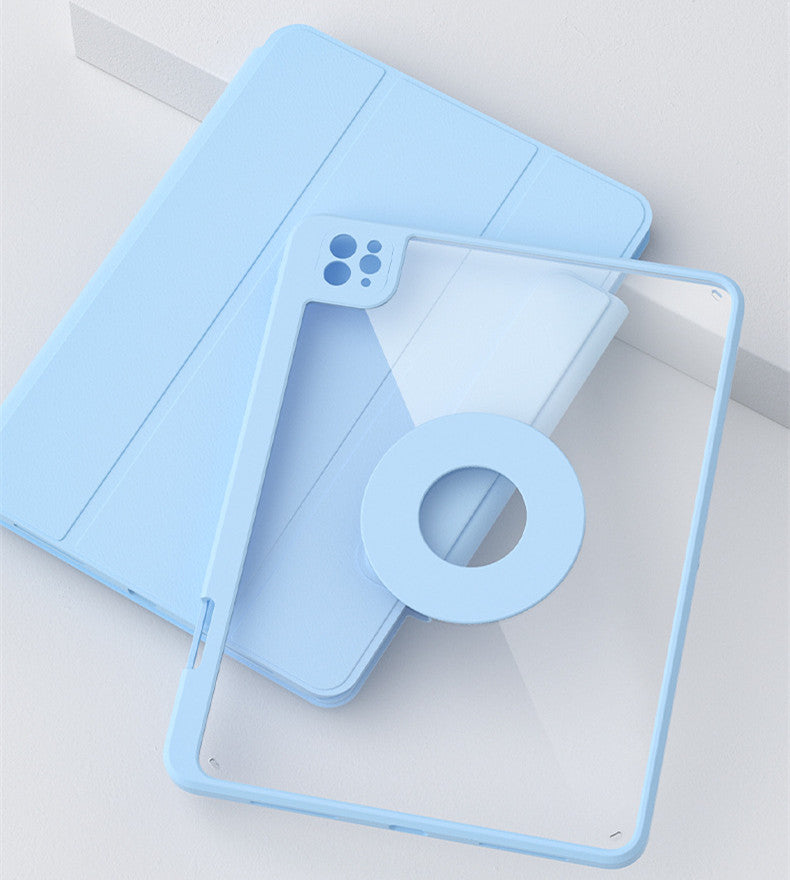 Smart Stand Case For iPad 5 6 7 8 9 10th Gen Pro Air 360  Rotatable Detachable Cover