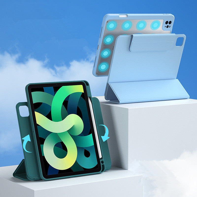 Smart Stand Case For iPad 5 6 7 8 9 10th Gen Pro Air 360  Rotatable Detachable Cover