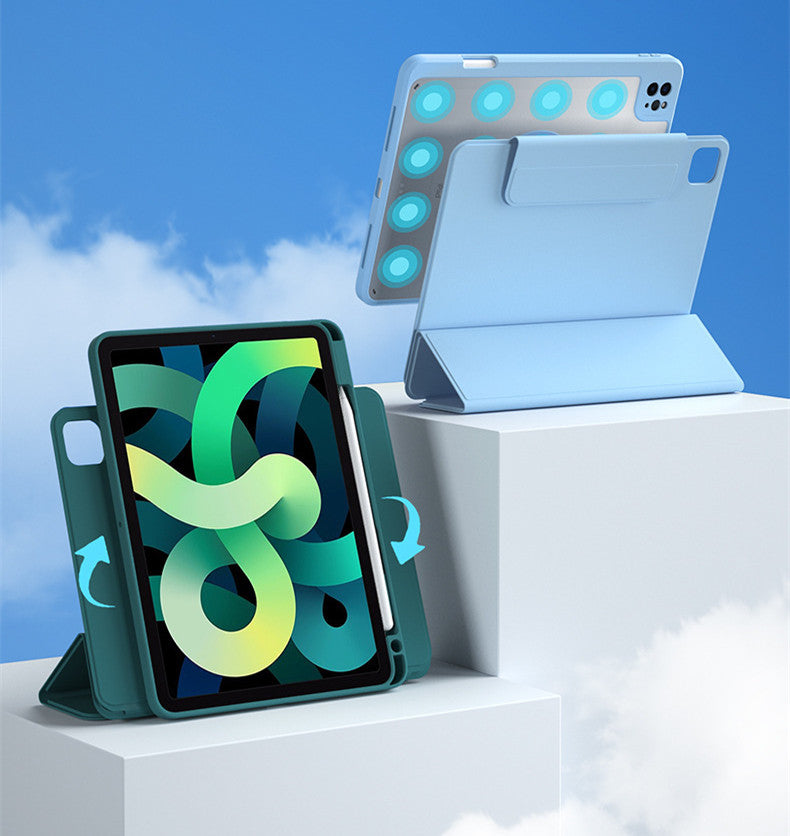 Smart Stand Case For iPad 5 6 7 8 9 10th Gen Pro Air 360  Rotatable Detachable Cover