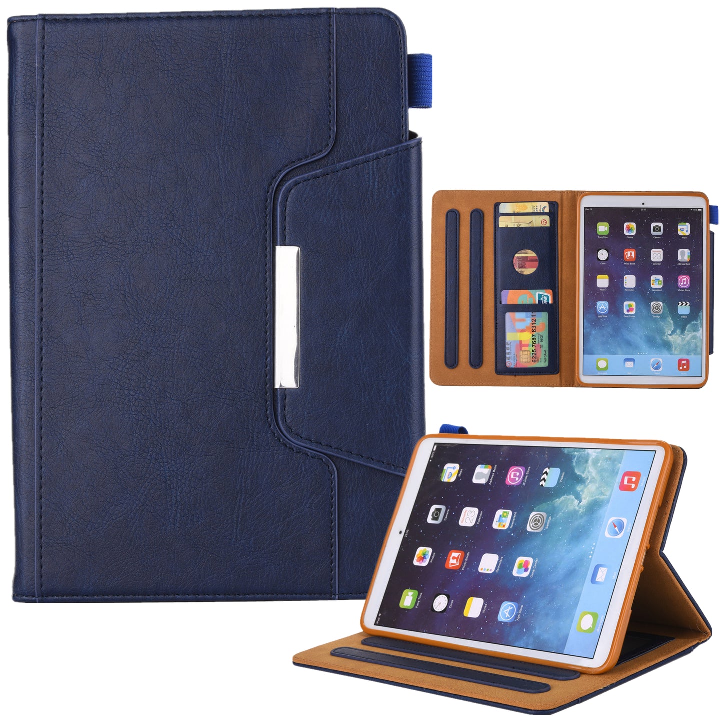 Smart Leather Cover Case For iPad 5/6/7/8/9/10th Gen Mini Air Pro 11 10.5" 12.9"