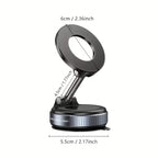360 Foldable Vacuum Strong Magnetic MagSafe Phone Holder Suction Car Stand Mount