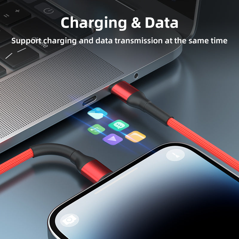 Type C to iPhone Cable Fast Charging USB C Charger Cord for iPhone 11 12 13 14 15 16 17