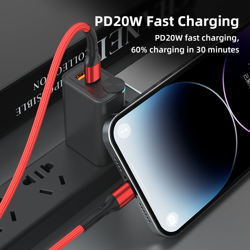 Type C to iPhone Cable Fast Charging USB C Charger Cord for iPhone 11 12 13 14 15 16 17