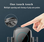 Automatic Clamping 15W Wireless Car Fast Charger Mount Air Vent Phone Holder