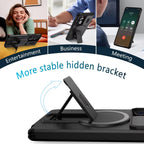 For Samsung Galaxy S26 S25 S24 Plus Ultra Case Magsafe Stand Lens Protect Cover