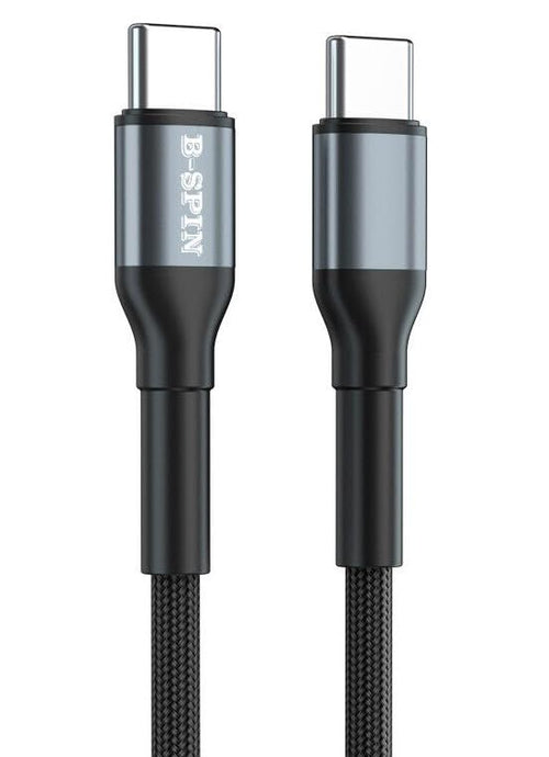 100W PD Type C to C Cable 5A Fast Charging Charger Cord for iPhone 15 Android