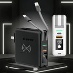 Universal Travel Powerpack Adapter 5 in 1 PD 20W 10000mAH - Mobile Accessories B-SPIN