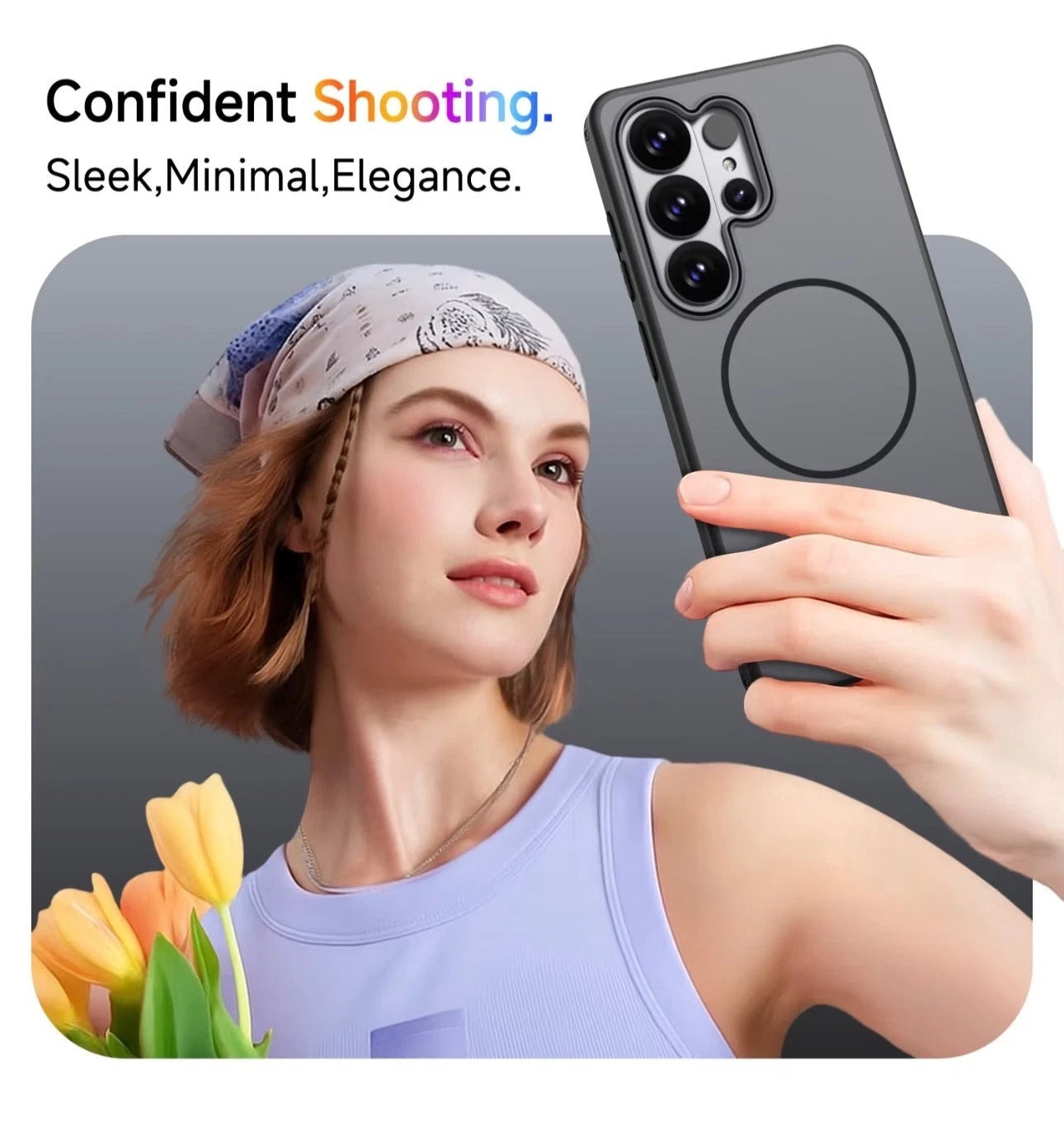 MagSafe Case for Samsung Galaxy S26 + Ultra Magnetic Matte Shockproof Slim Cover