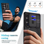 For Samsung Galaxy S26 S25 S24 Plus Ultra Case Magsafe Stand Lens Protect Cover