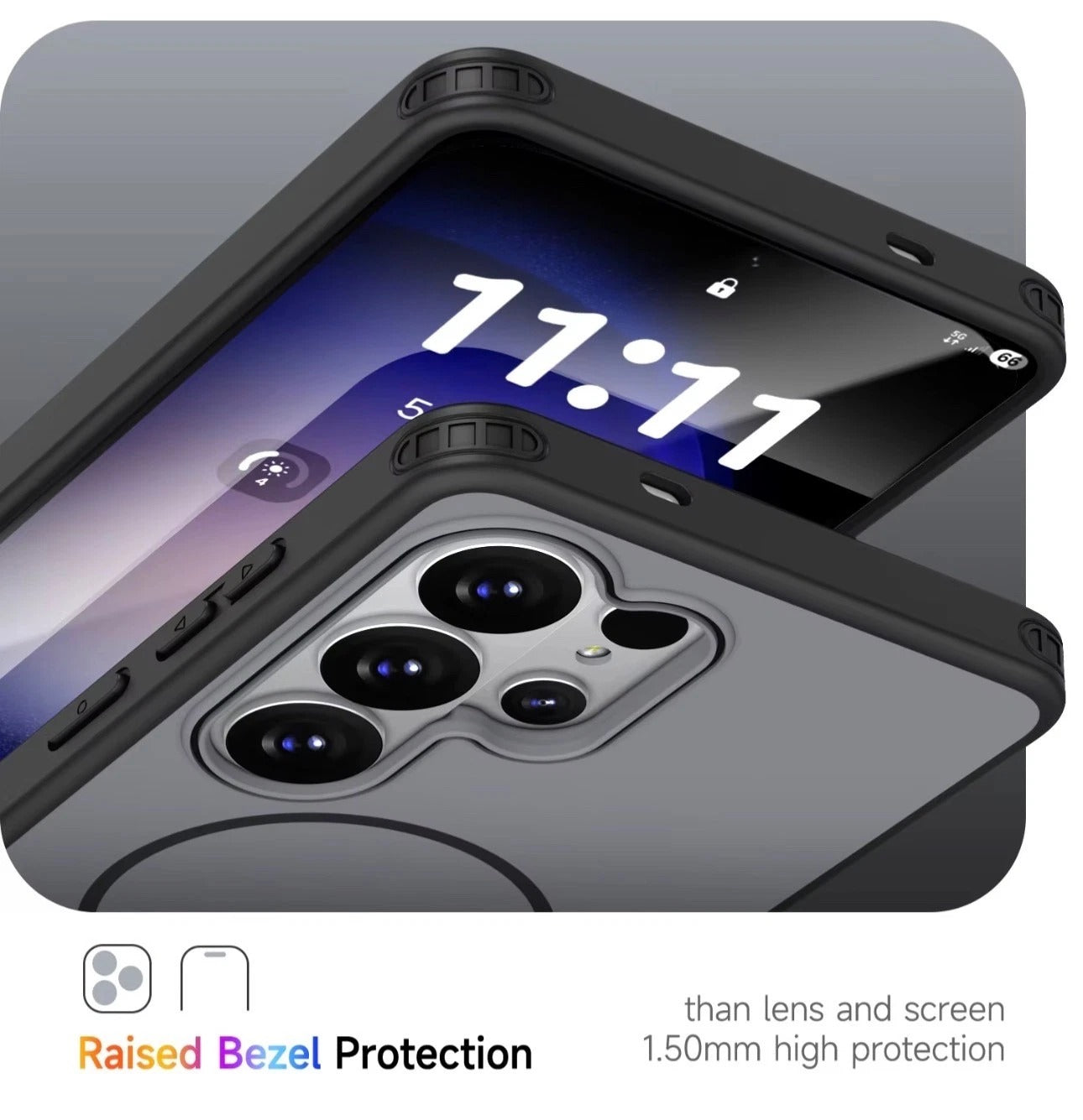 MagSafe Case for Samsung Galaxy S26 + Ultra Magnetic Matte Shockproof Slim Cover