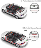 Dual Dash Cam 4K 2160 P Ultra HD Car DVR Front and Rear Camera with Built-in WiFi & GPS (170 Degree Wide)