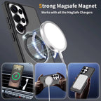 Magnetic Ring Stand Case Samsung Galaxy S26 S25 + Ultra MagSafe Slim Shockproof