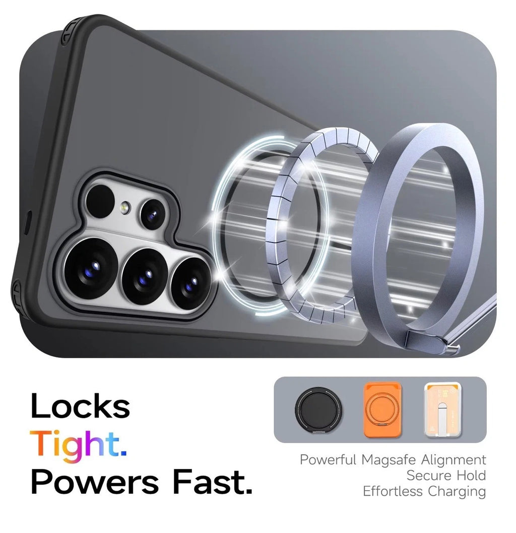 MagSafe Case for Samsung Galaxy S26 + Ultra Magnetic Matte Shockproof Slim Cover