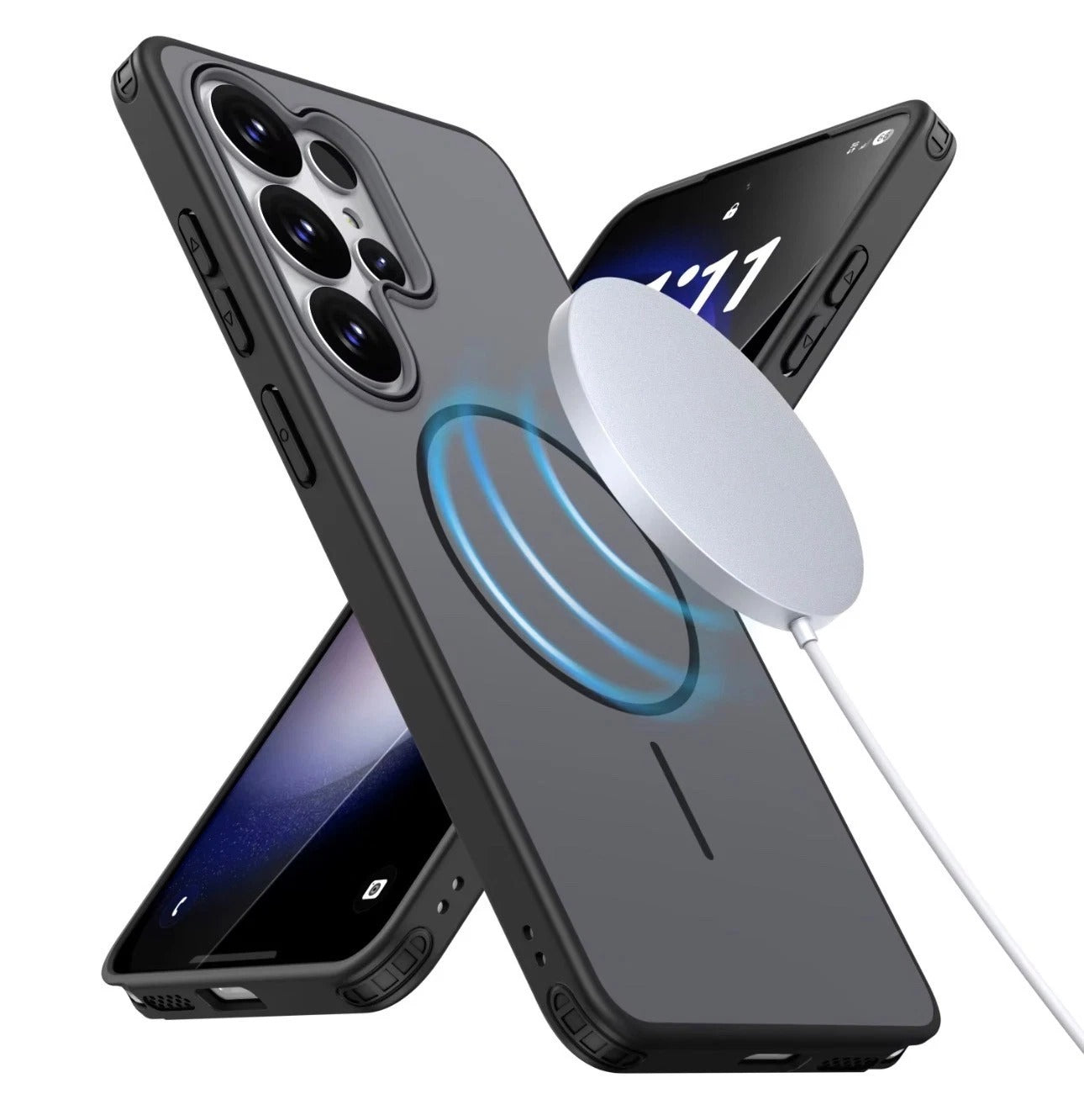 MagSafe Case for Samsung Galaxy S26 + Ultra Magnetic Matte Shockproof Slim Cover