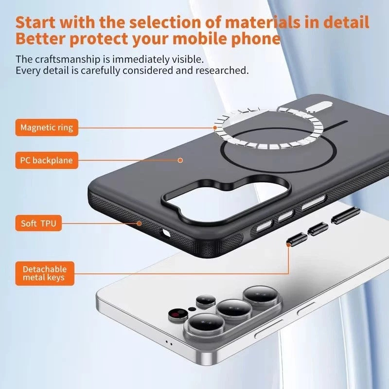 MagSafe Case for Samsung Galaxy S26 + Ultra Magnetic Matte Shockproof Slim Cover
