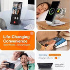 For Samsung Galaxy S26 S25 Ultra + MagSafe Case Stand Magnetic Shockproof Cover