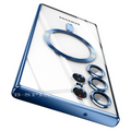 For Samsung S26 S25 S24 S23 S22 Ultra + Shockproof Clear MagSafe Magnetic Cover