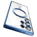 For Samsung S26 S25 S24 S23 S22 Ultra + Shockproof Clear MagSafe Magnetic Cover