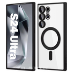 For Samsung S26 S25 S24 S23 S22 Ultra + Shockproof Clear MagSafe Magnetic Cover