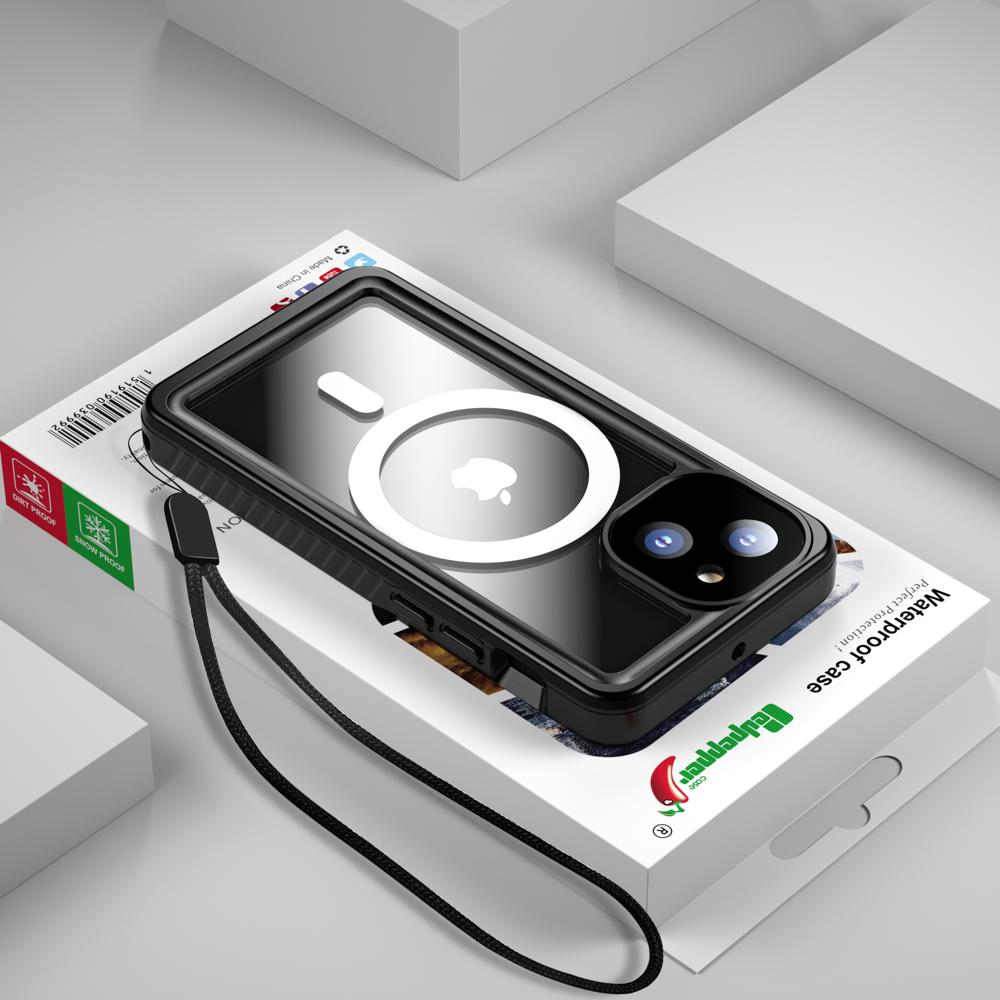 MagSafe Iphone 16 15 14 Pro Max Waterproof Shockproof Heavy Duty Magnetic Cover