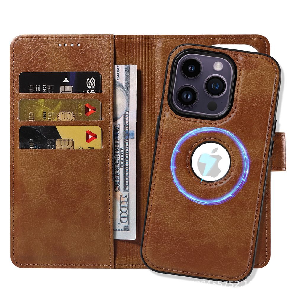 MagSafe iPhone 16 15 Pro max 14 plus 13 12 Case Detachable Wallet Cover magnetic