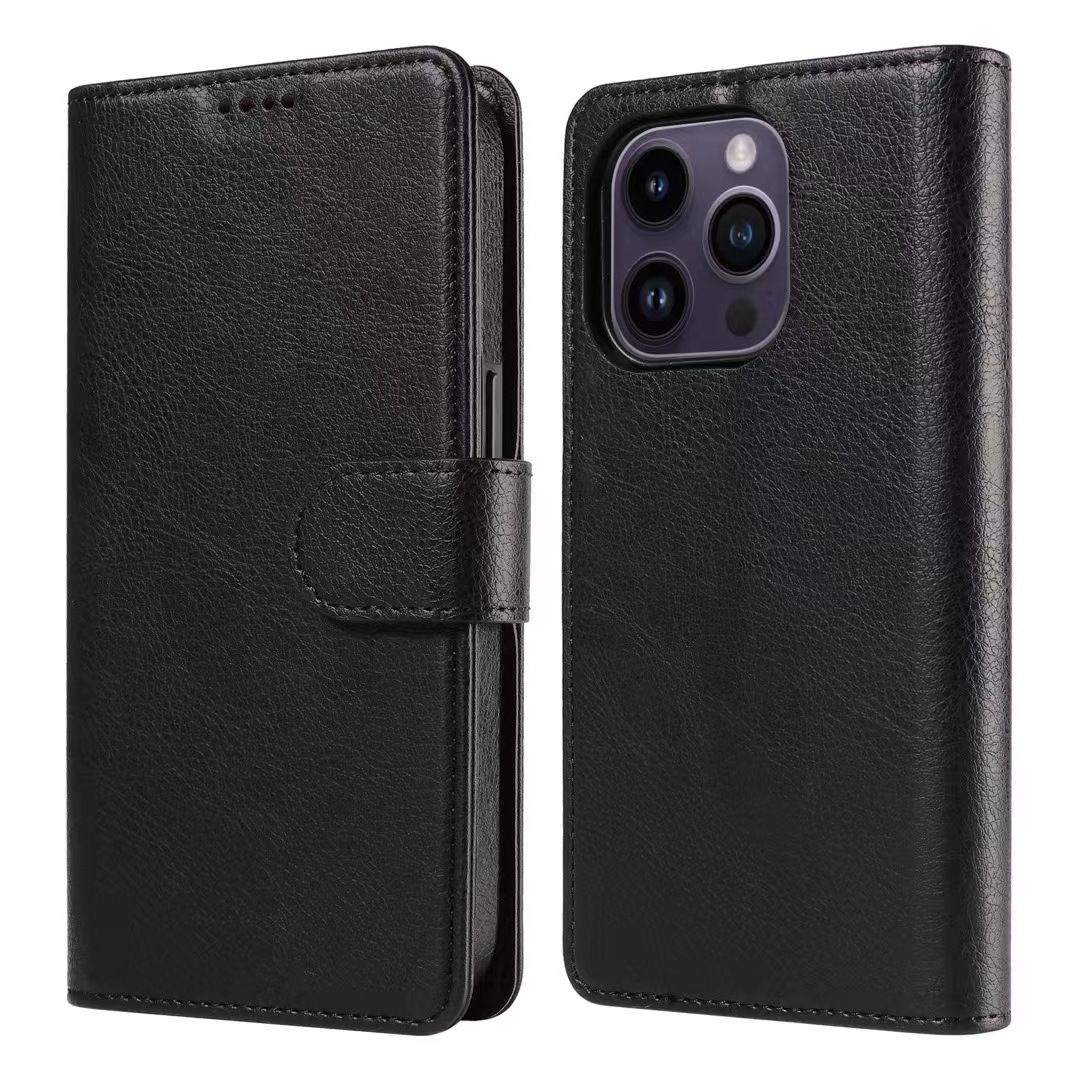 For iPhone 17 16 15 Pro max 14 plus 13 12 11 Case Detachable Wallet Cover magnetic