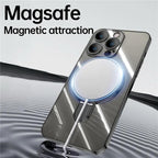For MagSafe iPhone 17 16 15 14 13 12 Pro Max Magnetic Shockproof Phone Stand Ring Case