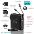 Universal Travel Powerpack Adapter 5 in 1 PD 20W 10000mAH - Mobile Accessories B-SPIN