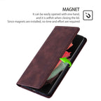 For Samsung S23 S22 S21 S20 FE Note20 Ultra Plus Case Leather Wallet Flip Cover - Mobile Accessories Shop B-SPIN
