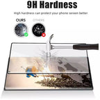 For Samsung Galaxy S24 S23 FE S22 S21 Plus Ultra Tempered Glass Screen Protector
