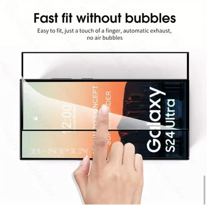 For Samsung Galaxy S24 S23 FE S22 S21 Plus Ultra Tempered Glass Screen Protector