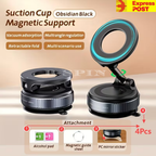 360 Foldable Vacuum Strong Magnetic MagSafe Phone Holder Suction Car Stand Mount