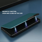 For Samsung Galaxy S25 S24 S23 S22 21 Ultra Plus 5G FE Smart Flip Leather Cover