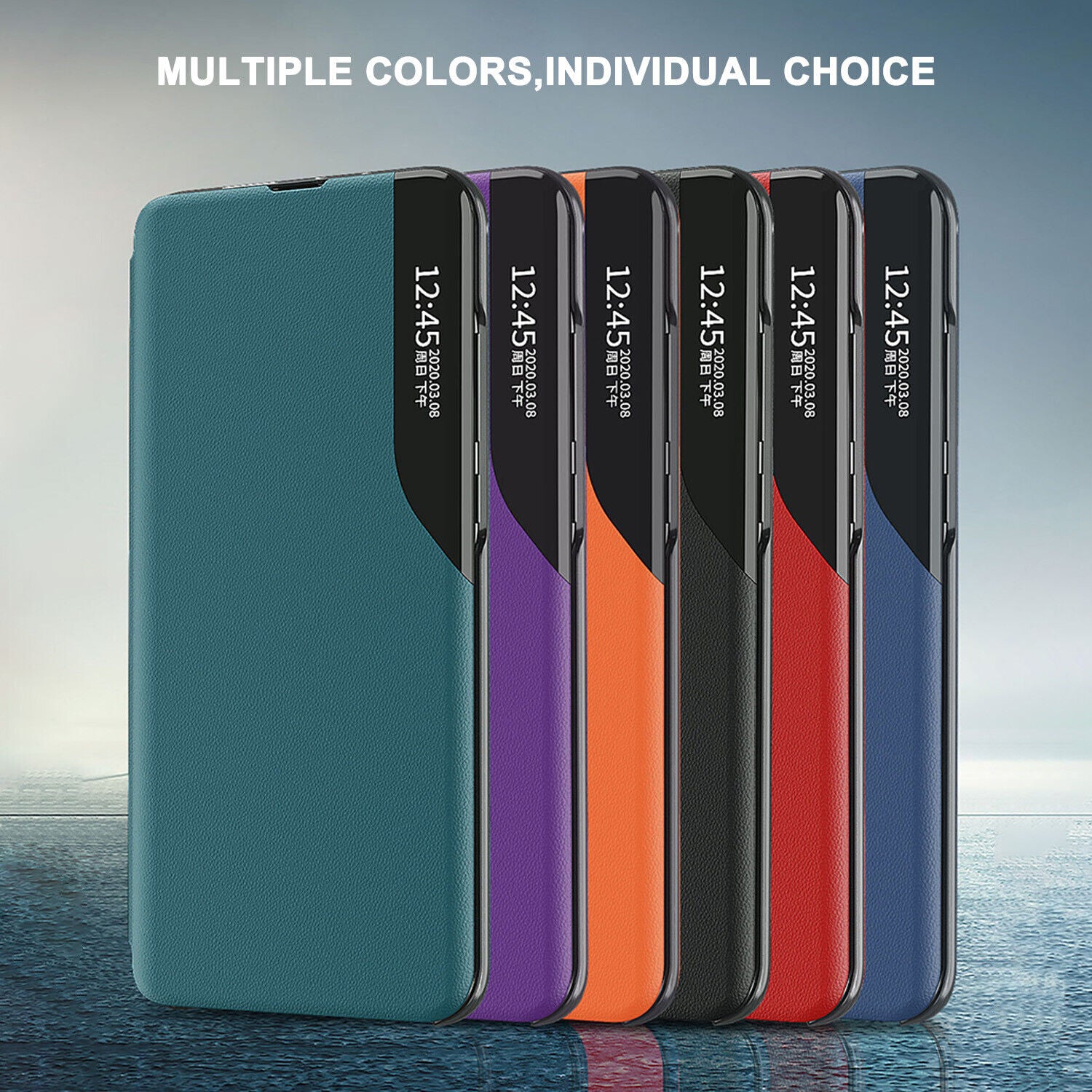 For Samsung Galaxy S24 S23 S22 S21 FE Ultra Plus Case Leather Wallet Flip Cover