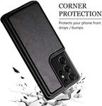 For Samsung S20 FE S21 S22 S23 Ultra Leather Stand Flip Wallet Case Magnet Cover - Mobile Accessories Shop B-SPIN