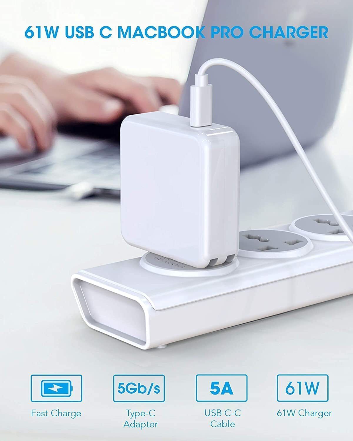 USB-C Power Adapter Charger Type -C Air Pro Laptop