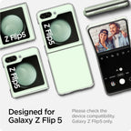 For Samsung Galaxy Z Flip Fold 7 6 5 Clear Case Shockproof Transparent Cover