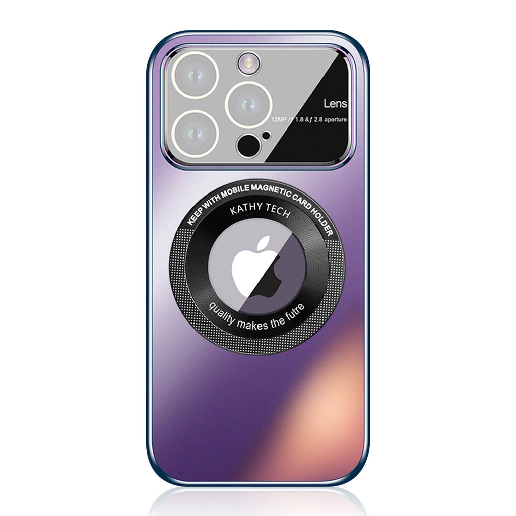 Magnetic magsafe Large Window Mirror Case For iphone 14 13 12 11 Pro Max - Mobile Accessories Shop B-SPIN