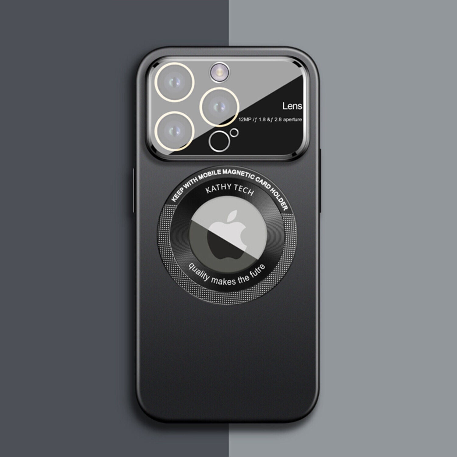 Magnetic magsafe Large Window Mirror Case For iphone 14 13 12 11 Pro Max - Mobile Accessories Shop B-SPIN