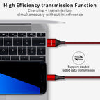 USB to Type C Charger 5A Fast Charging Data Cable for Samsung Huawei iPhone 17 16 15 Series
