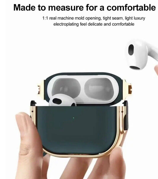 Shockproof Hard Silicone Cover Heavy Duty Armor for Apple Airpods 2 3 Pro Case - Mobile Accessories Shop B-SPIN