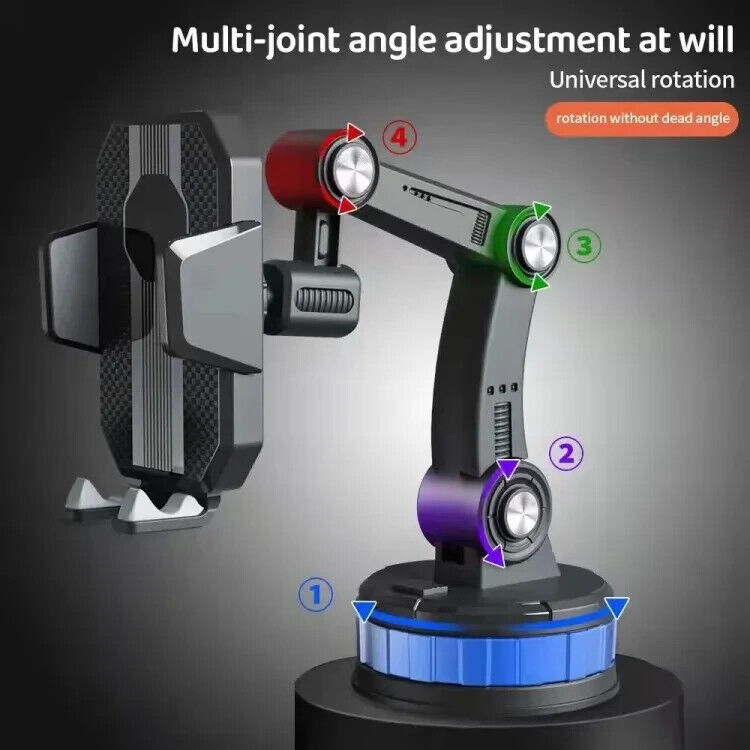 Universal Car Phone Holder Suction Cup Dashboard Phone Holder, Windscreen Phone Holder for IPhone 15 14 13 12 Samsung and Trucks
