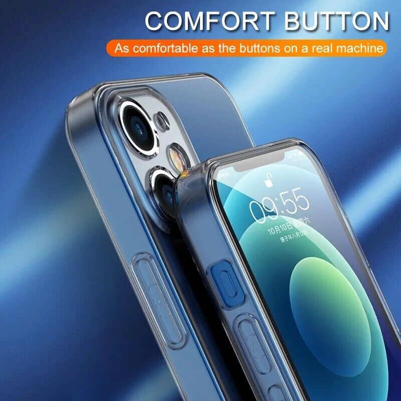 Clear Case Shockproof Full Body Phone Cover For iPhone 15 14 13 12 11 Pro Max XR