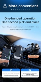 Universal Air Vent Hook Car Holder Mount Stand Bracket Mobile Phone Clip Cradle