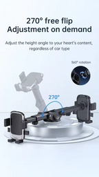 Universal Air Vent Hook Car Holder Mount Stand Bracket Mobile Phone Clip Cradle