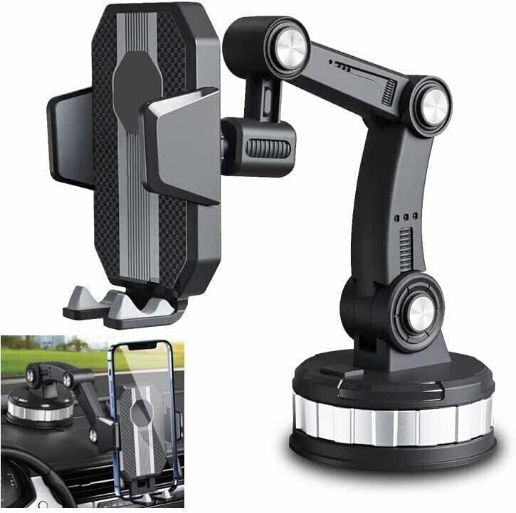Universal Car Phone Holder Suction Cup Dashboard Phone Holder, Windscreen Phone Holder for IPhone 15 14 13 12 Samsung and Trucks